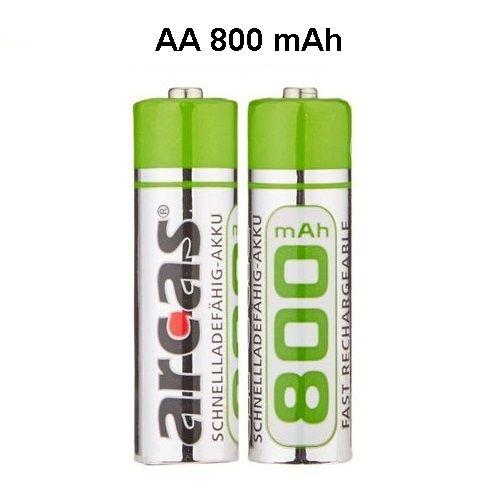 product_image_name-Arcas-Blister de deux  Batteries Rechargeable Capacité 800 mAh // 2 Piles AA-1