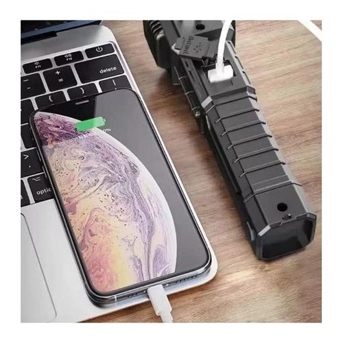 product_image_name-Generic-Lampe Torche LED 3W Rechargeable (multicouleur aléatoire)-3