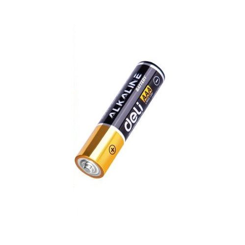 Deli Alkaline Battery 18505Blister 4 Piles Alcaline AAA 1.5v Batterie LR3  1.5volt à prix pas cher