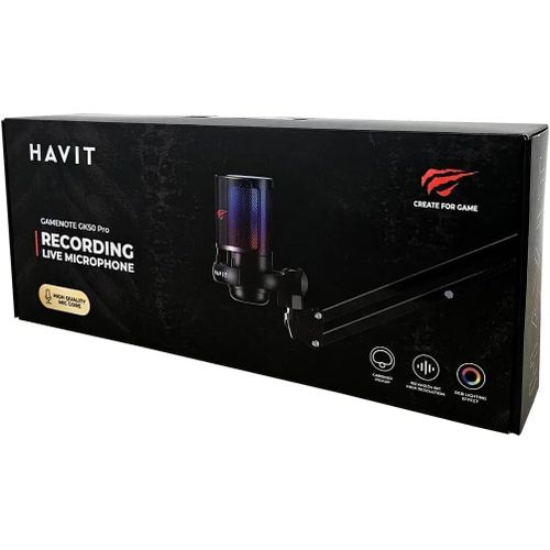 product_image_name-Havit-Microphones Gamenote PRO RGB Gaming Professional Gamer PC Series Live Recording Microphone and Desk Stand-6