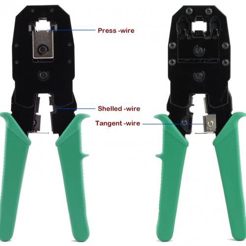 Generic Pince à sertir Câble Réseau LAN et Téléphone RJ45 RJ12 RJ11 à prix  pas cher