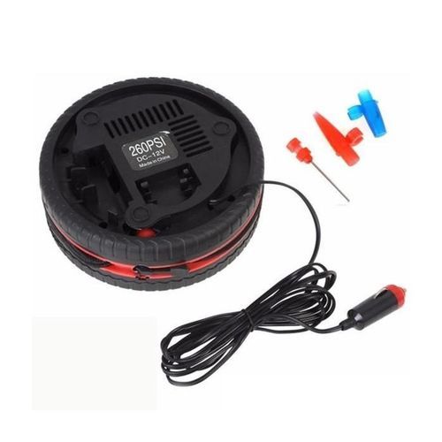 Generic Mini compresseur d'air portable, 260psi, Mini pompe de gonflage de  pneus, DC 12V, pour voiture à prix pas cher