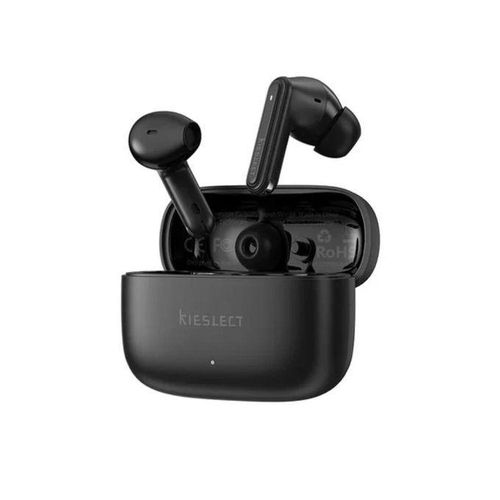 product_image_name-Kieslect- Adjustable Earbuds - Bluetooth 6 - ANC/ENC - supporting translation in 164 languages - IPX4, Autonomie 23h, Personnaliser l'EQ via l'application - Jet Black-4