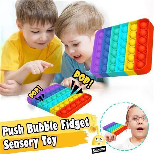 Pop It Push Popite bulle sensorielle Fidget jouets chauds nouveau adulte  soulagement du Stress Table haut Anti-stress à prix pas cher