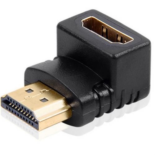 Adaptateur HDMI Femelle vers HDMI Femelle 90°