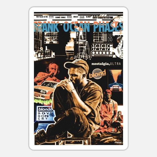 product_image_name-Generic-Frank Ocean Phases Collage 5 ملصقات ديكور-1