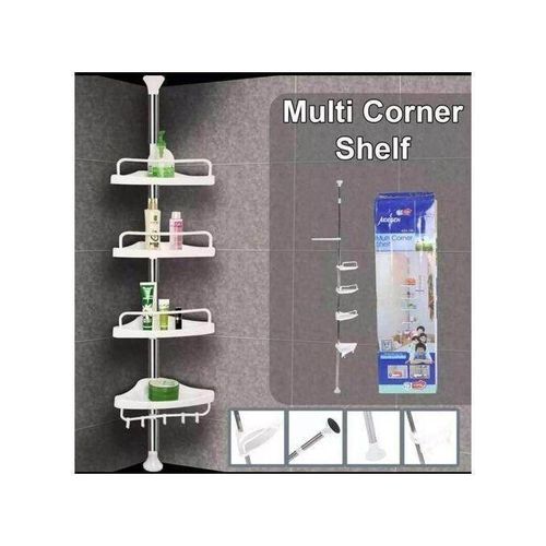 product_image_name-Generic-Étagère de rangement d'angle de douche à 4 niveaux, organisateur de rangement de salle de bains pour accessoires de shampoing-1