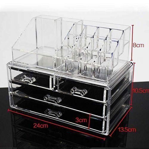 product_image_name-Generic-علبة مكياج ومجوهرات أكريليك مع 4 أدراج-2