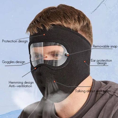 Generic Masque facial cagoule Chaud pour Ski Pour Homme et Femme à prix pas  cher