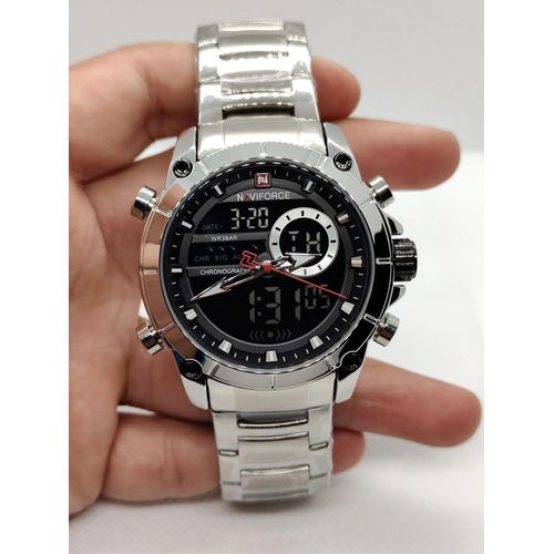 product_image_name-Naviforce-Montre Digitale Chronographe originale classique de luxe et sport métallique en acier inoxydable pour homme-3