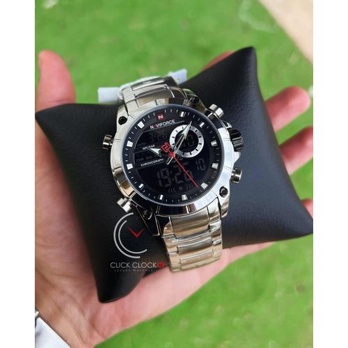 product_image_name-Naviforce-Montre Digitale Chronographe originale classique de luxe et sport métallique en acier inoxydable pour homme-6
