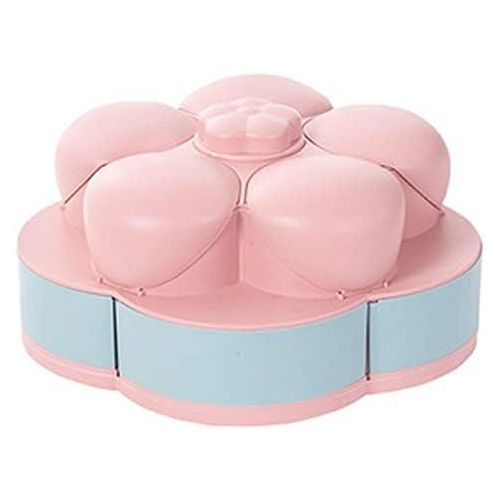 product_image_name-Generic- Plateau de Fruits Rotatif à Double Couche la BoîTe de Bonbons de MéNage Plateau de Fruits séches Fendu-6