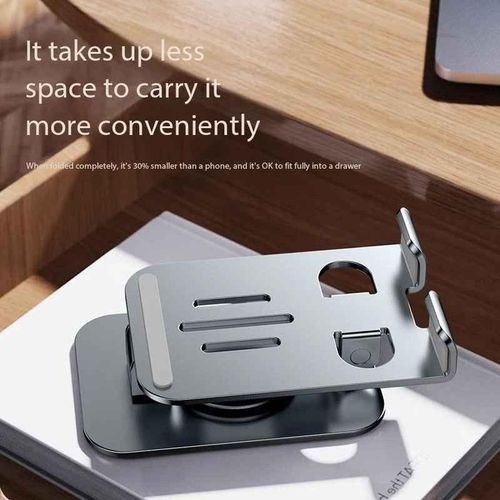 product_image_name-Telego-Generix Support de téléphone portable universel en aluminium, rotation à 360 °, support -3