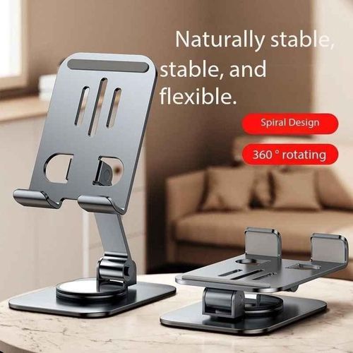 product_image_name-Telego-Generix Support de téléphone portable universel en aluminium, rotation à 360 °, support -4