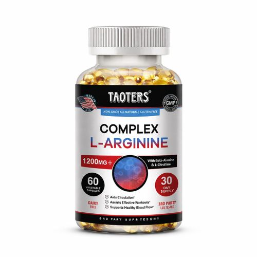 product_image_name-Generic-Complexe L-Arginine 1200mg Complément Alimentaire 60 Capsules Soutien Circulation et Performance-1