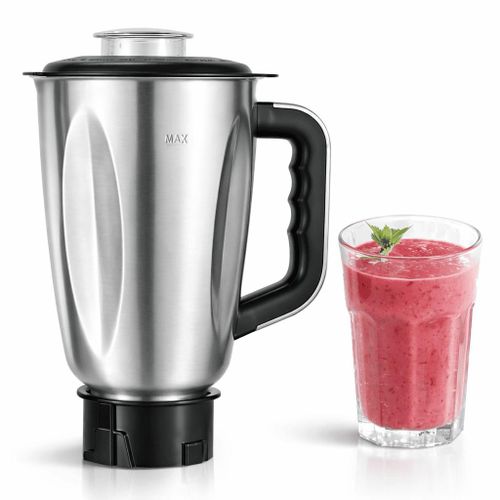 product_image_name-Elite-Bol de mixeur en acier inoxydable 1,5 L – Modèle SSJ15 – Résistant à la rouille et idéal pour un usage quotidien-3