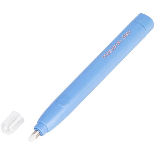 Deli Gomme Electrique Rotatif Macaron H02800, Stylo-Gomme - Bleu à prix pas  cher