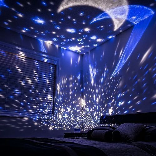 2 Pièces Lampe Projecteur De Planète Galactique Usb Led Pour Étoiles  Romantiques Et Ciel Étoilé Rouge Pour Plafond De Chambre De Toit De Voiture, Mode en ligne