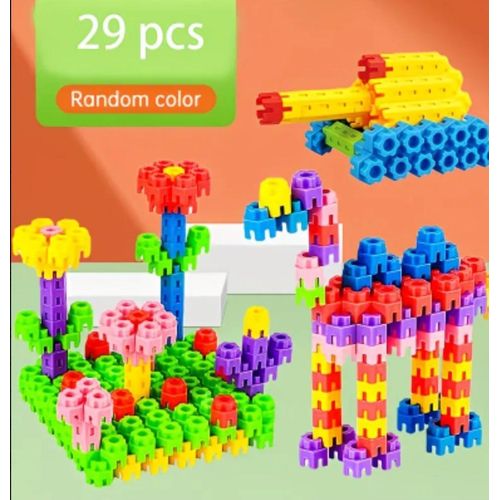 product_image_name-Generic-Jeu de construction hexagonal 29 pièces éducatif pour enfants stimulant créativité et intelligence-1