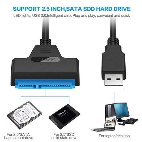 product_image_name-Generic-Adaptateur USB 3.0 vers 2.5 Sata-III Disque Dur-SSD--2