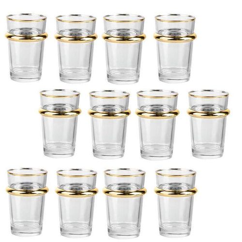 product_image_name-Generic-Lot de 12 verres à thé marocains en verre, Verres à thé Beldi liseré doré-1