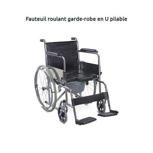 product_image_name-Generic-كرسي مرحاض على شكل حرف U قابل للطي مصنوع من صلب الكربون المطلي بالكروم المتين-1