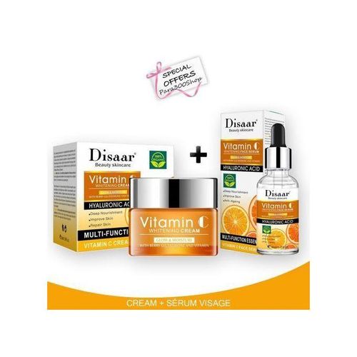product_image_name-Disaar-DisaarE Pack 2 Pcs -1 Crème Pour Le Visage +1 Sérum Blanchissant Vitamine C-1