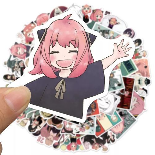 Generic 50 Pcs - Spyy x Family Kazoku no Shouzou Stickers Autocollant Anime  Japonais Etiquette à prix pas cher