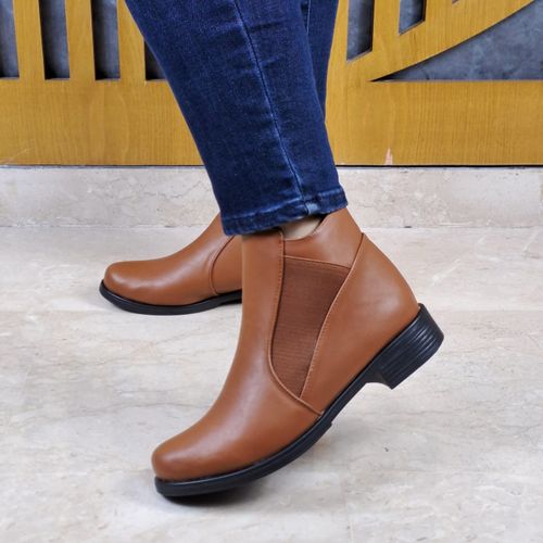 OKZA Botte Femme chaussures medicales femmes bottine femme