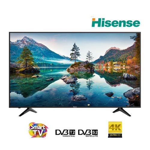 Hisense 65&quot; - 4K UHD Smart TV - 65A6100UW + 1 AN SMART PLUS + Récepteur intégré - Noir
