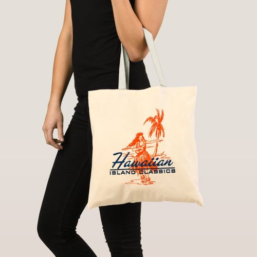 product_image_name-Generic-Tote bag girl hula of the island of Hawaii Unique, haute qualité-3