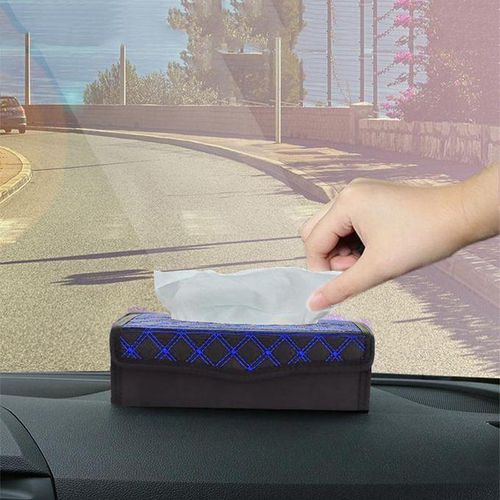 Recharge Mouchoirs Voiture Nankoyal | Double Couche 17x17 Cm | Pour Pare-Soleil | Maison/Bureau