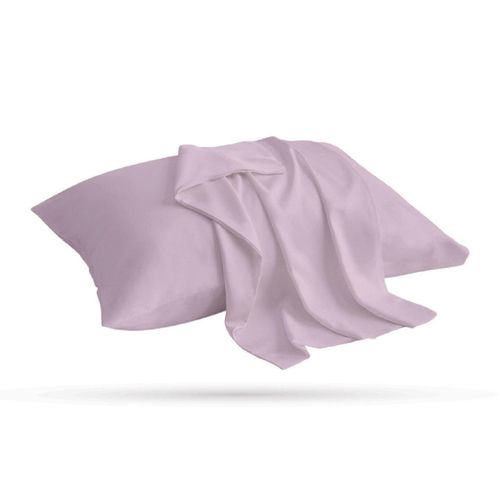 product_image_name-DWIRTY-Pack Draps uni Rose : 2Taies d’oreiller + Drap housse+ Drap plat (2 Places)-4