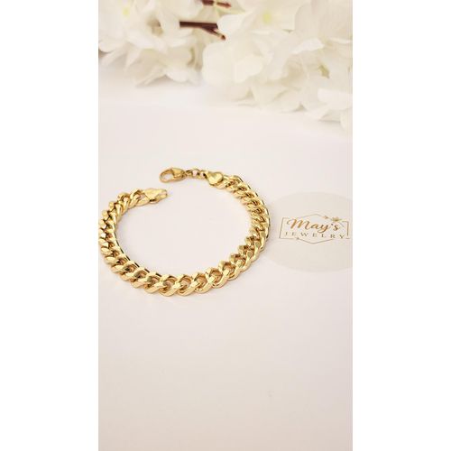 product_image_name-Generic-Bracelet Chaîne Dorée - Acier inoxydable -1