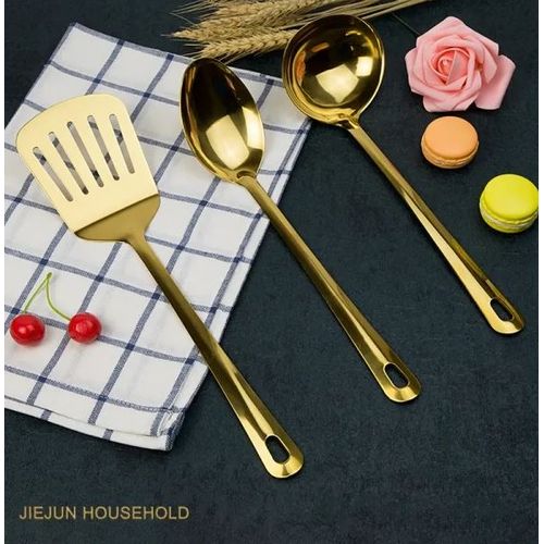 Set de spatule, louche, cuillère et passoire – Ustensile de