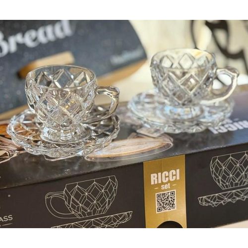 product_image_name-CITY GLASS-Ensemble de Tasses à Café en Verre Transparent 12 pièces -3