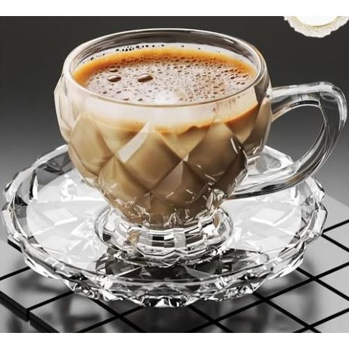 product_image_name-CITY GLASS-Ensemble de Tasses à Café en Verre Transparent 12 pièces -4