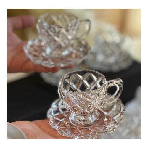 product_image_name-CITY GLASS-Ensemble de Tasses à Café en Verre Transparent 12 pièces -7