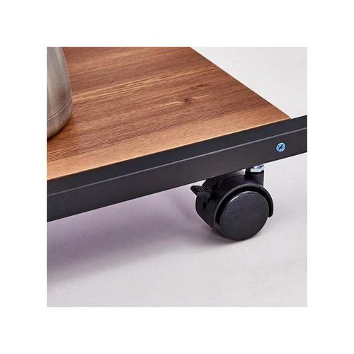 product_image_name-Generic-Table d'Appoint Mobile en Forme de C – Support de Rangement à Roulettes-4