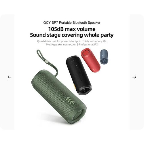 QCY SP7 Enceinte Bluetooth Portable - image 2