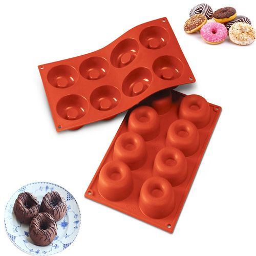 Moule silicone pour chocolat 8 cavités - RETIF