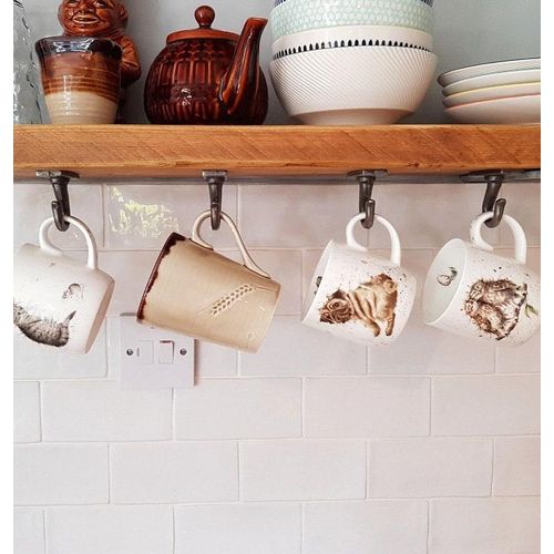 product_image_name-Generic-Étagère murale avec 5 crochets -2
