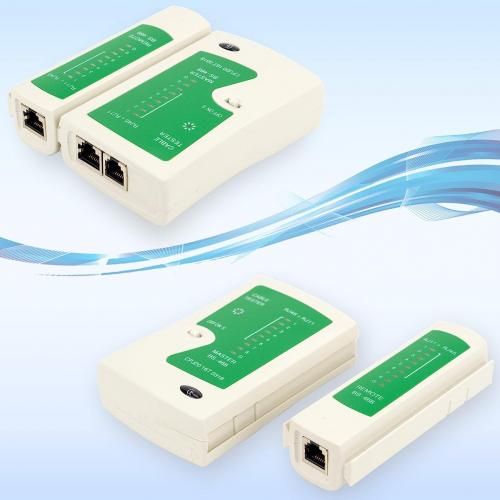 Testeur de câble réseau LAN RJ11 RJ12 RJ45