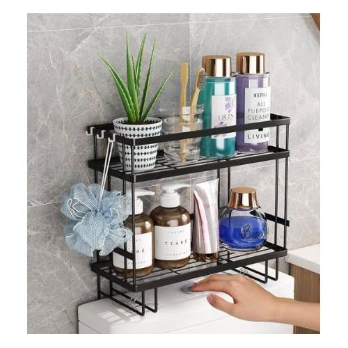 product_image_name-Generic-Étagère Murale de Salle de Bain en Métal-2