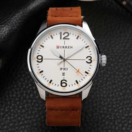 Curren 8265 Montre a Quartz pour Homme BLANC a prix pas cher Jumia Maroc