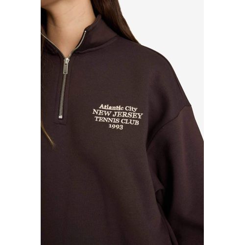 product_image_name-Defacto-سويت شيرت اوفر سايز بساق بسحاب-4