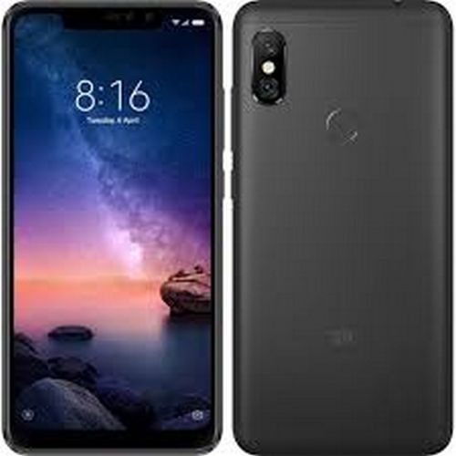 XIAOMI ريدمي نوت 6 برو - 6.26 بوصة - 4 جيغابايت  64 جيغابايت - 20MP - أندرويد 8.1 - أسود