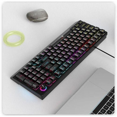 product_image_name-R8-Clavier mécanique à bouton multifonction filaire à 98 touches avec rétroéclairage RVB, arbre bleu, Blue Switch, étanche à l'eau et à la poussière, personnalisable 1039-3