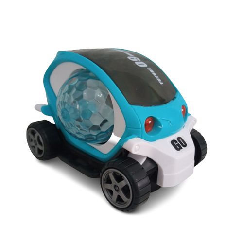 Generic jouets enfants voiture électrique lumineuse rotative colorée avec  musique à prix pas cher