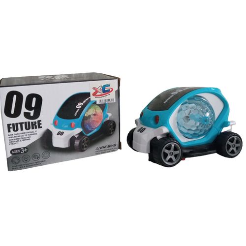 Generic jouets enfants voiture électrique lumineuse rotative colorée avec  musique à prix pas cher